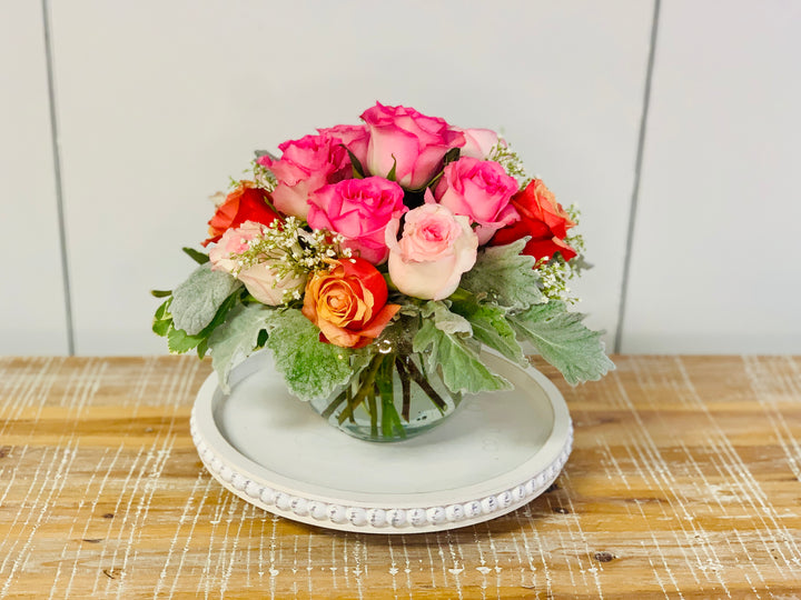 Ombre Roses Flower Arrangement