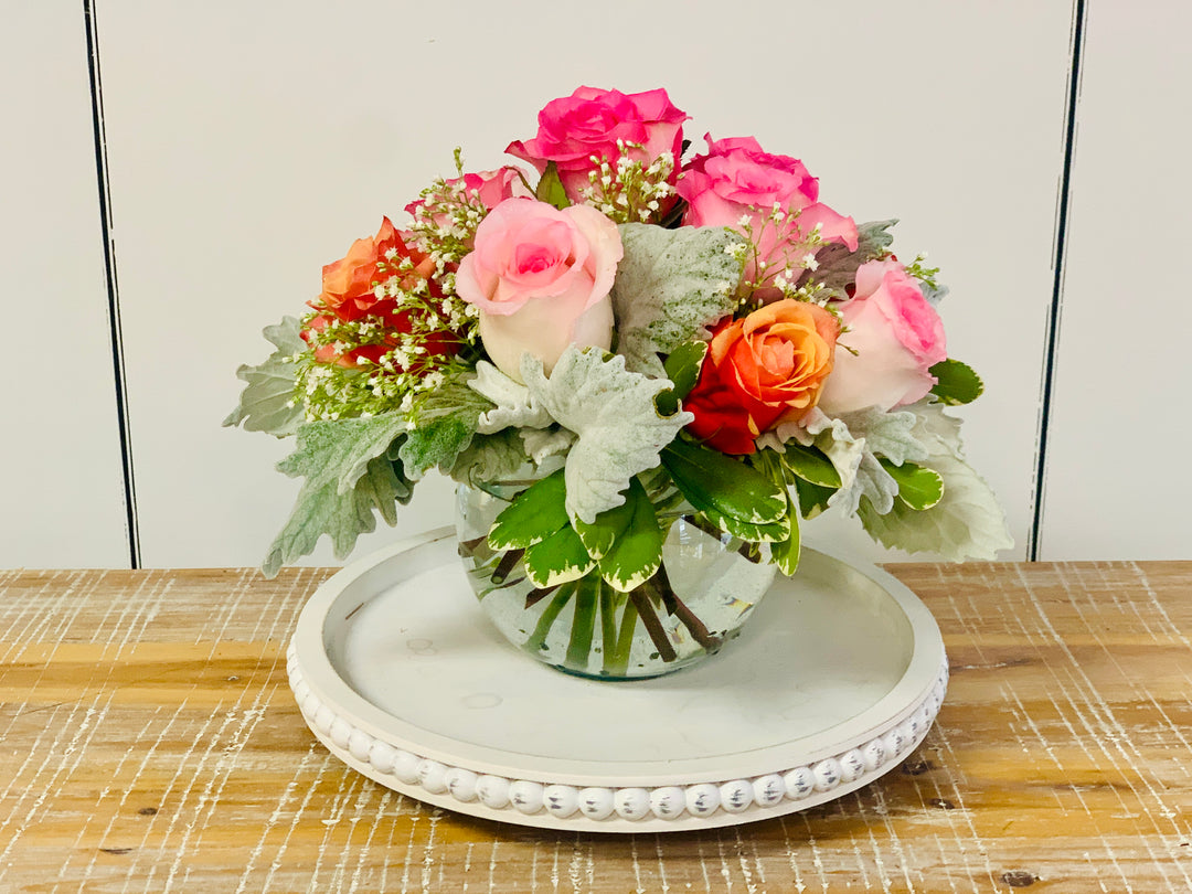 Ombre Roses Flower Arrangement