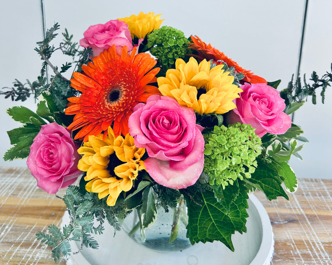 Bold Summer Blooms Flower Arrangement