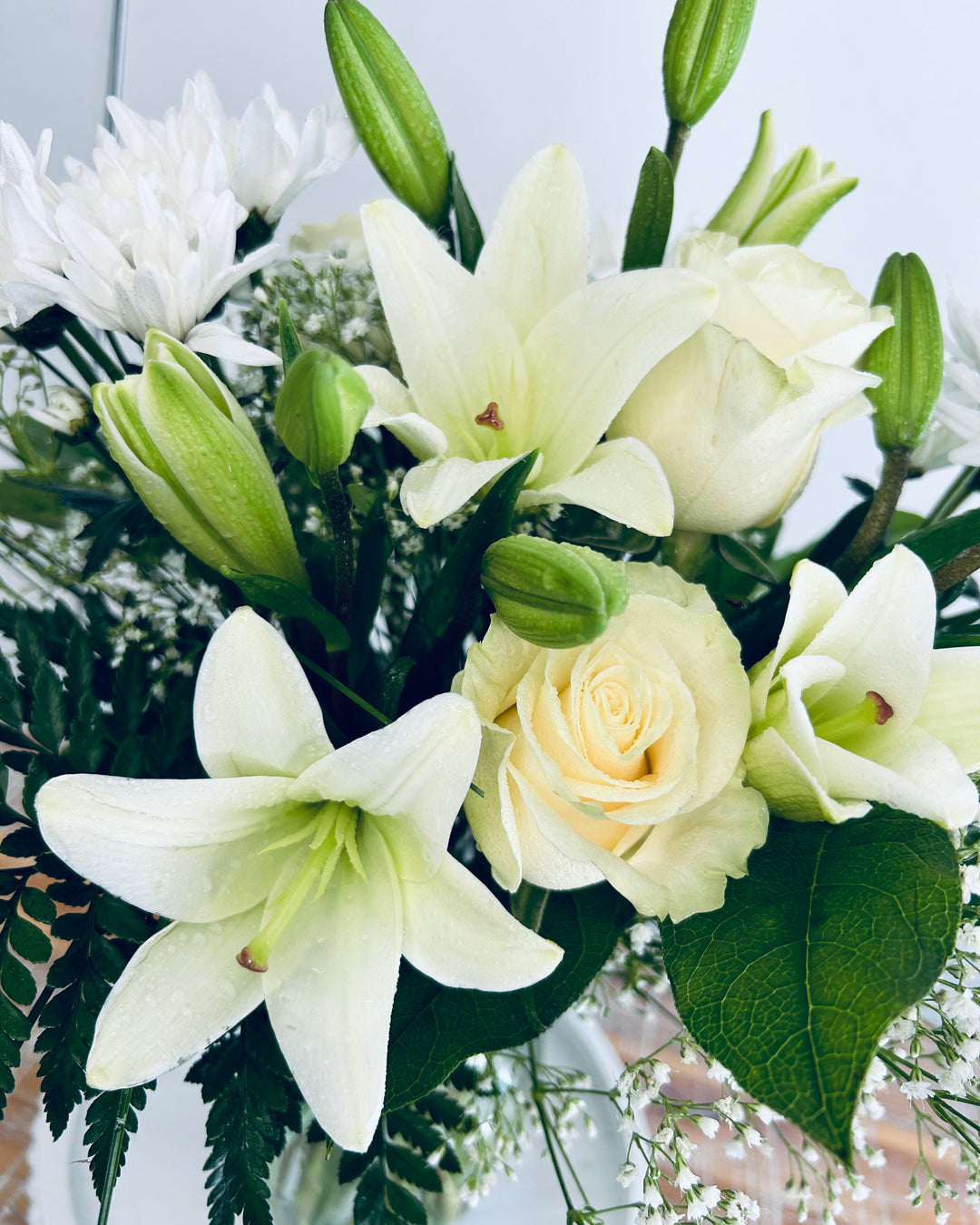 Lily Garden Flower Arrangement