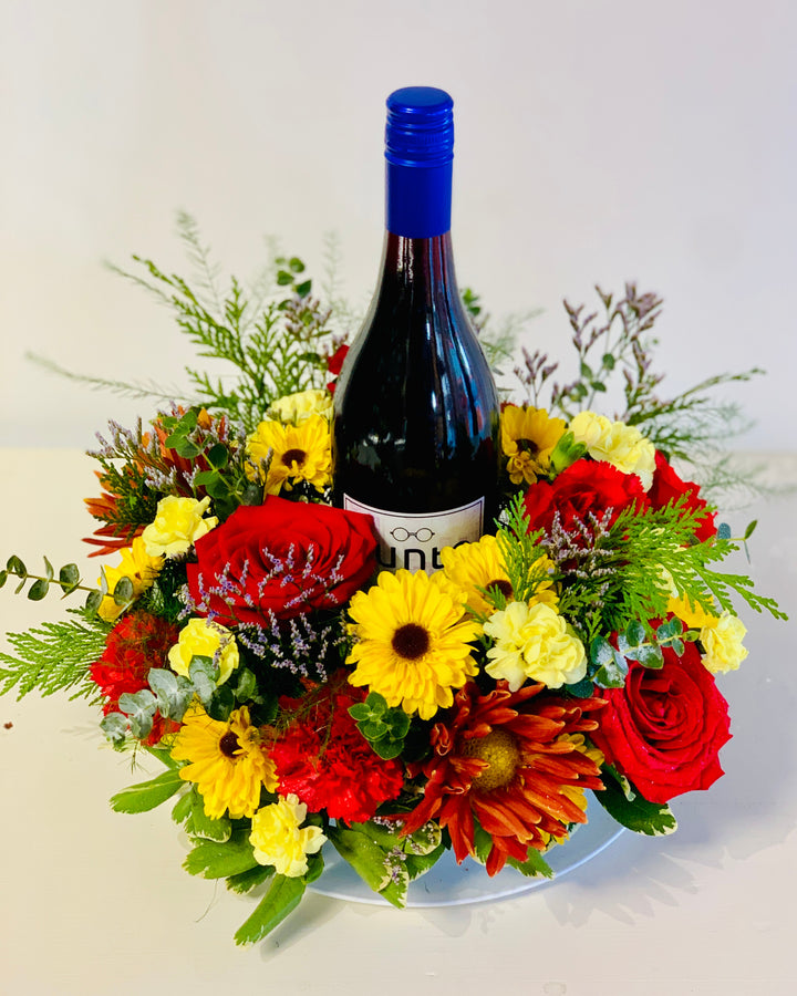 Flowers and Wine