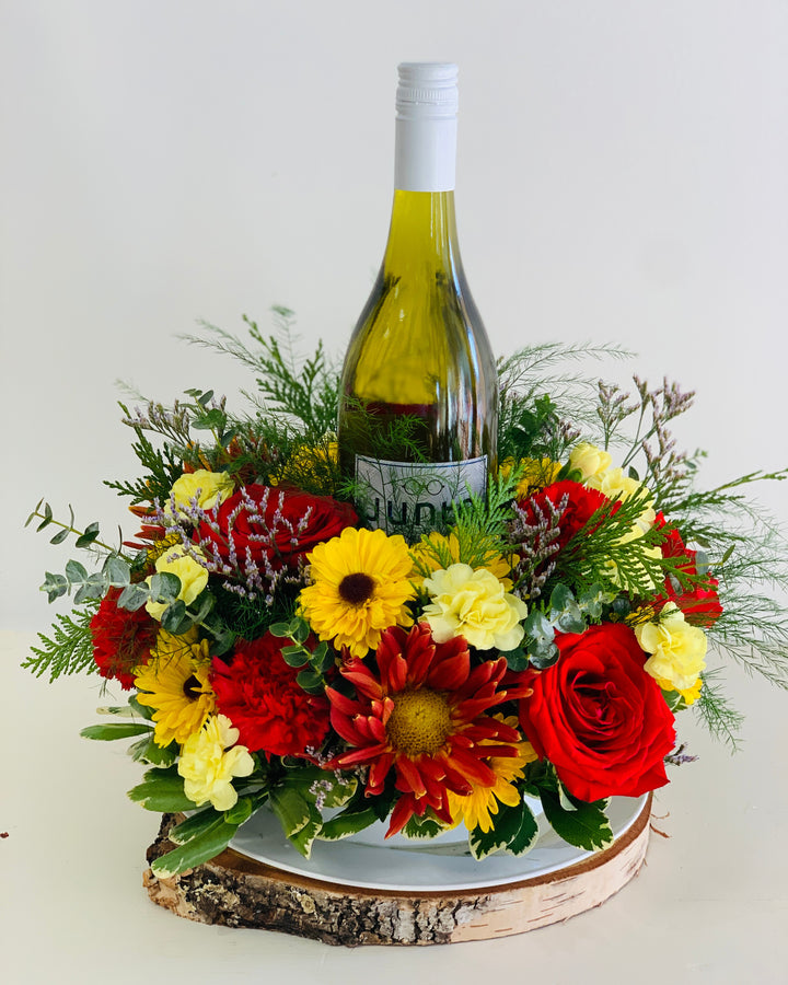 Flowers and Wine